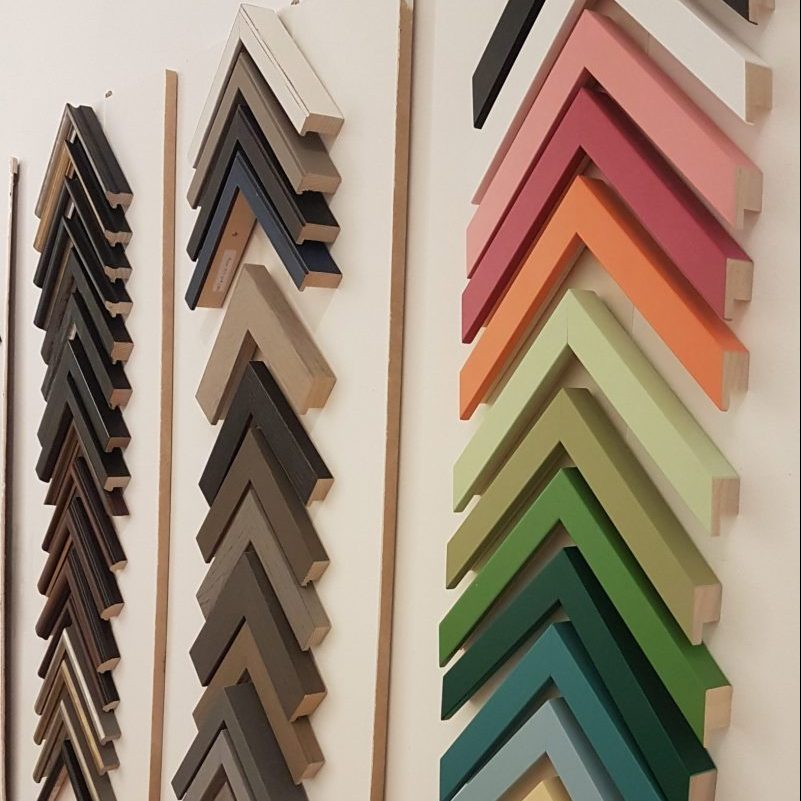 Framing sample wall