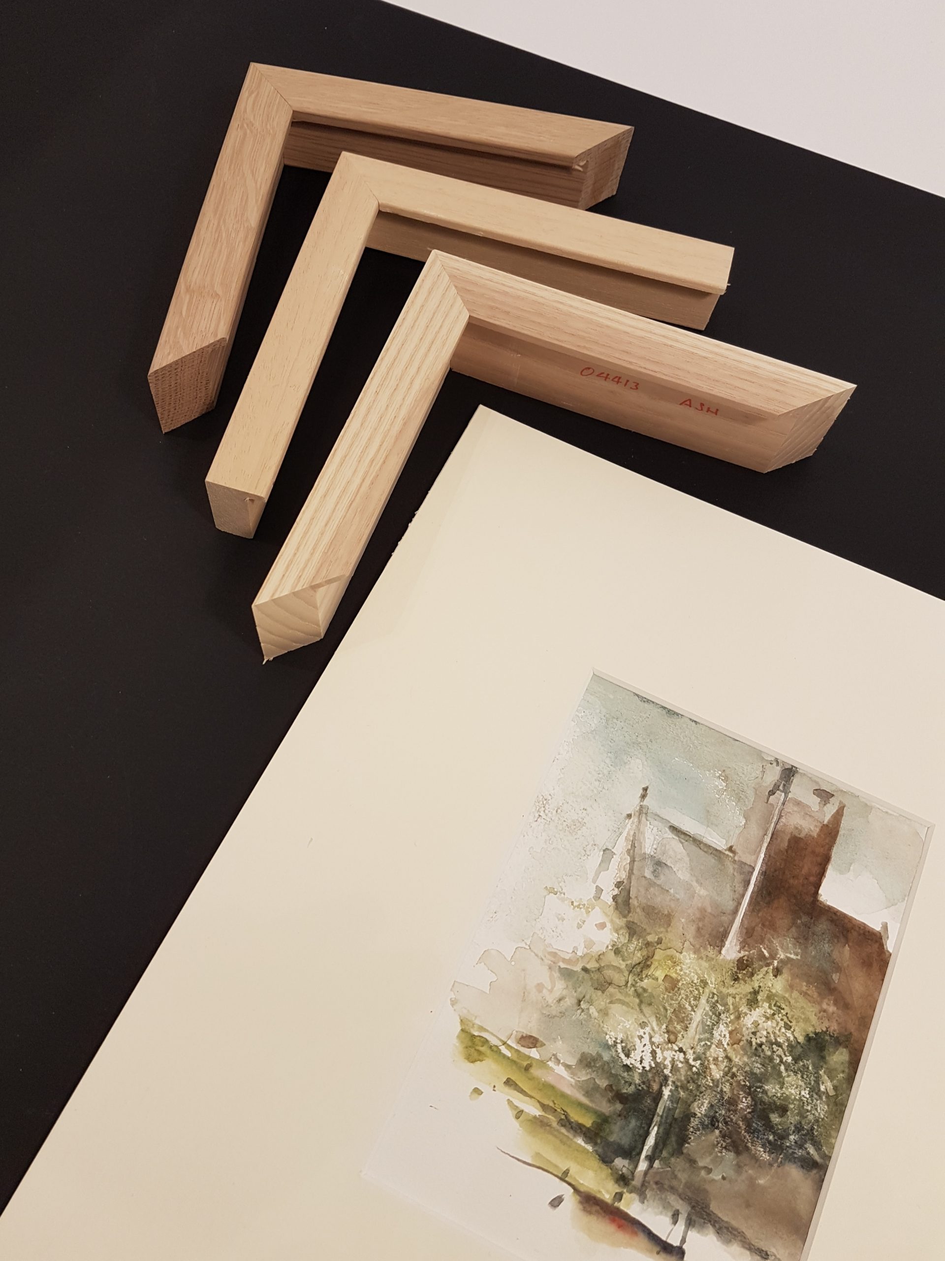 Crichton Study with deep frame samples